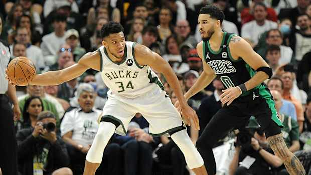 Giannis and Jayson Tatum